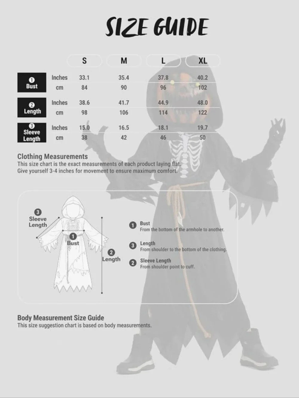 New Kids Scarecrow Pumpkin Head Costume With Mask